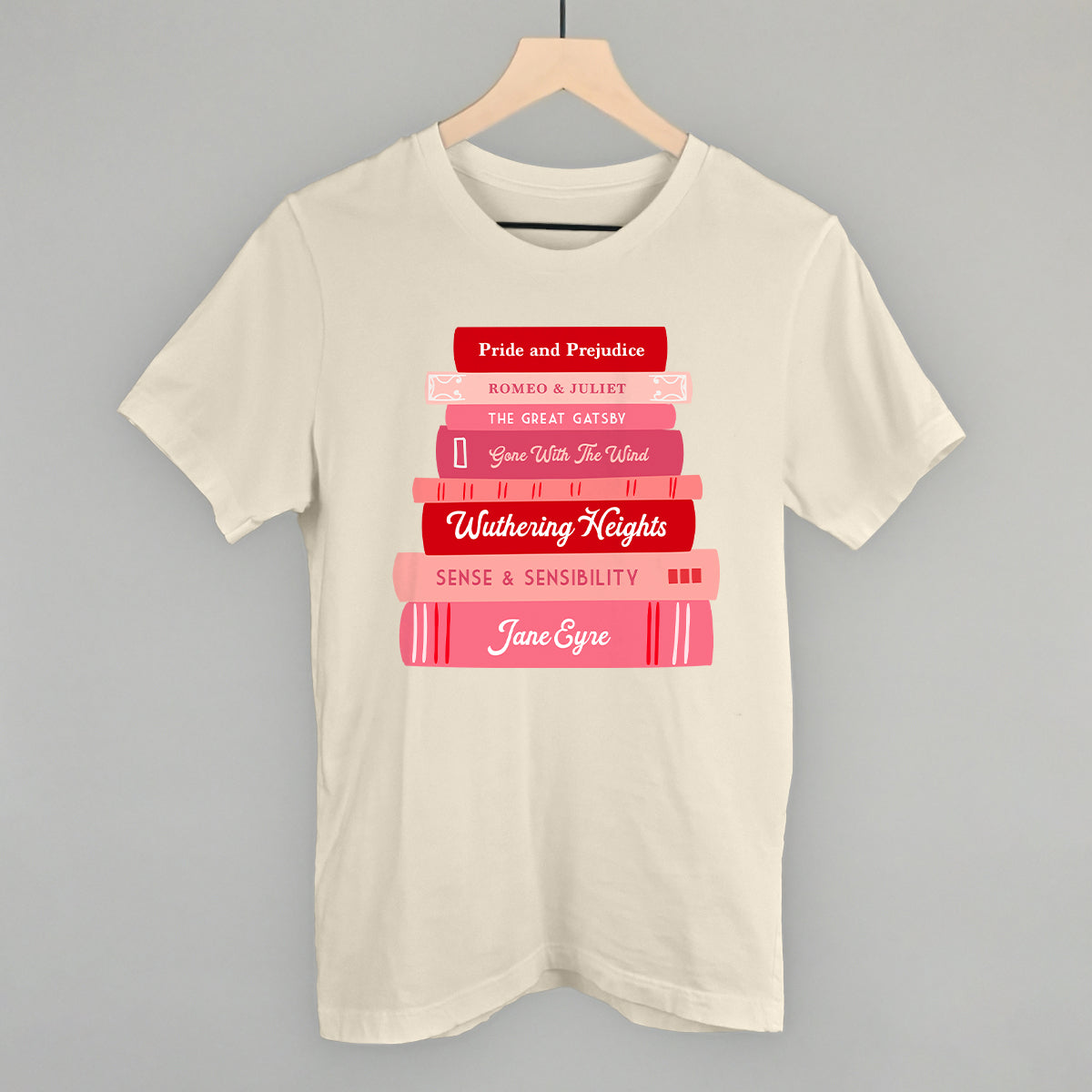 Love Stories Book Stack - clothing by TeeHivey.com (Image 2)
