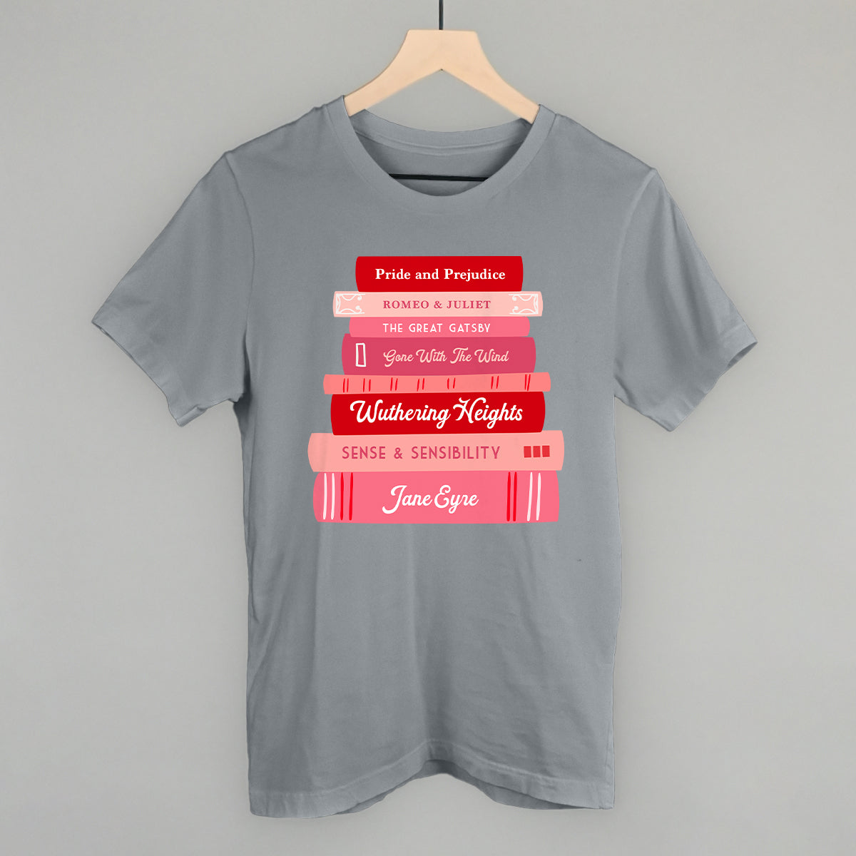 Love Stories Book Stack - clothing by TeeHivey.com (Image 4)
