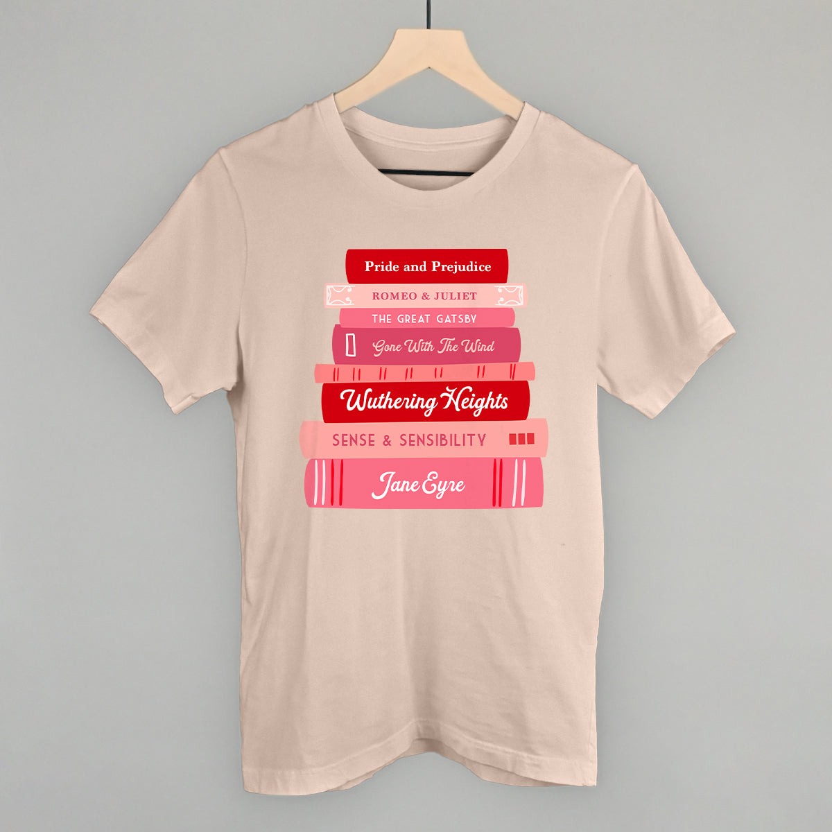 Love Stories Book Stack - clothing by TeeHivey.com (Image 5)
