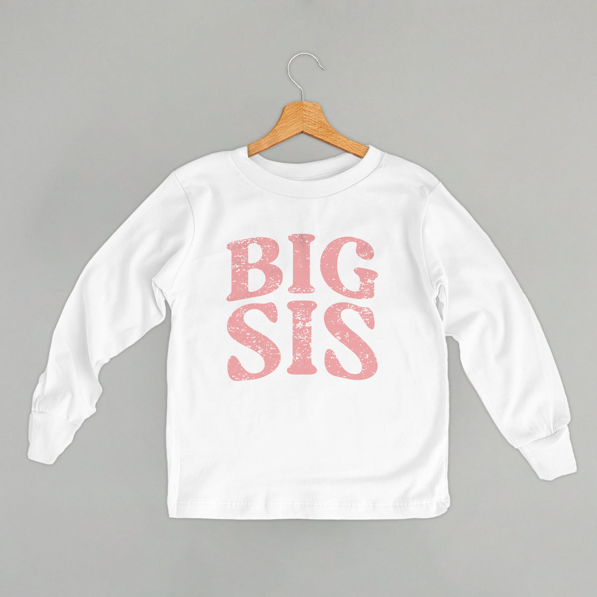 Big Sis Distressed (Kids) - clothing by TeeHivey.com (Image 4)