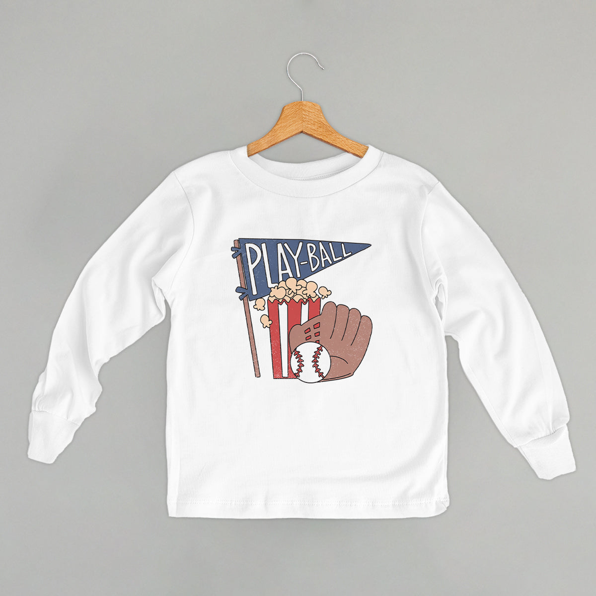 Play Ball Cartoon (Kids) - clothing by TeeHivey.com (Image 1)