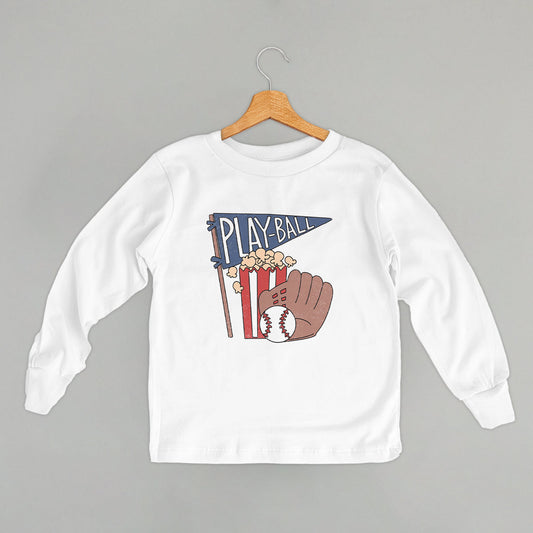 Play Ball Cartoon (Kids) - clothing by TeeHivey.com (Image 1)