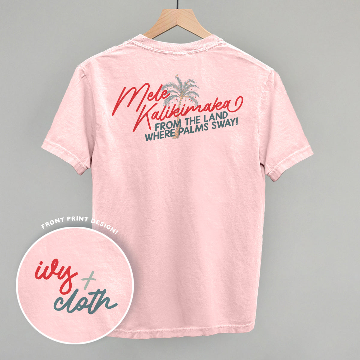 Mele Kalikimaka (Back Print)