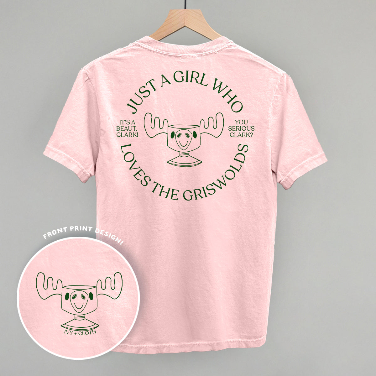 Just A Girl Who Loves The Griswolds (Back Print) - clothing by TeeHivey.com (Image 3)
