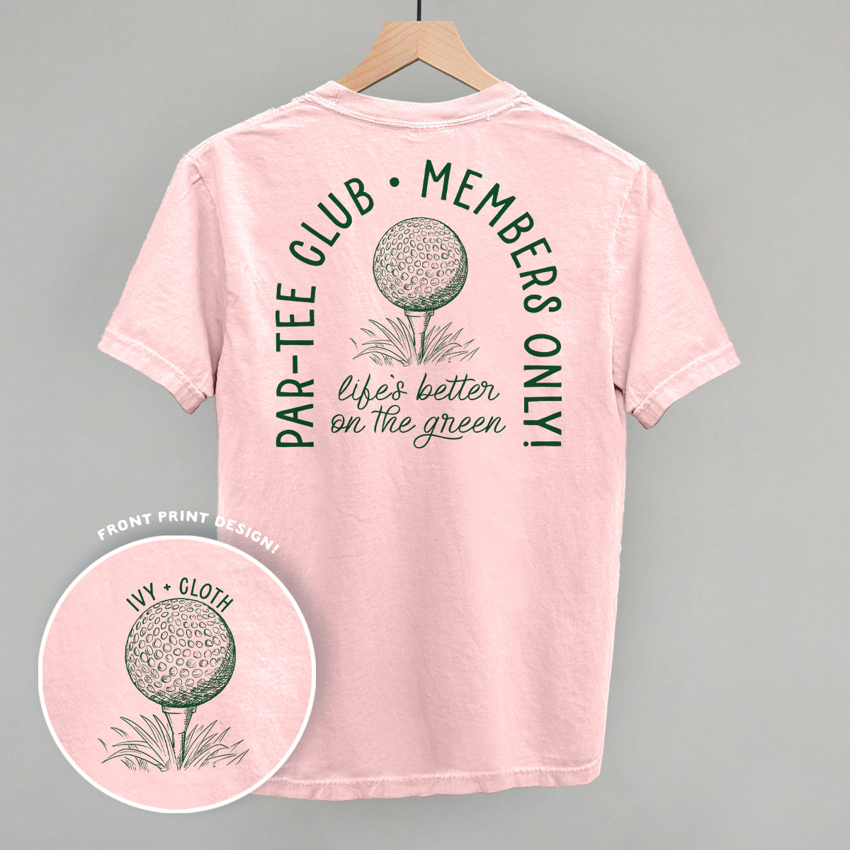 Par-Tee Club (Back Print) - clothing by TeeHivey.com (Image 2)