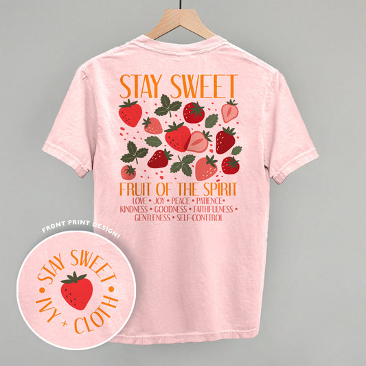 Stay Sweet Fruit Of The Spirit (Back Print) - clothing by TeeHivey.com (Image 1)