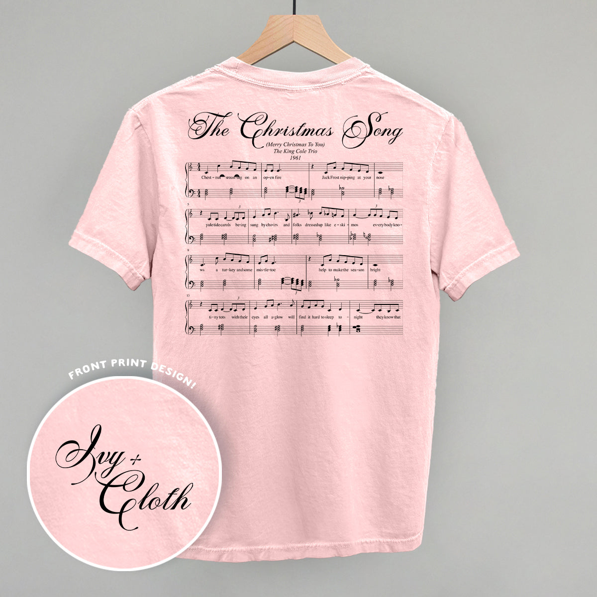 The Christmas Song Sheet Music (Back Print)