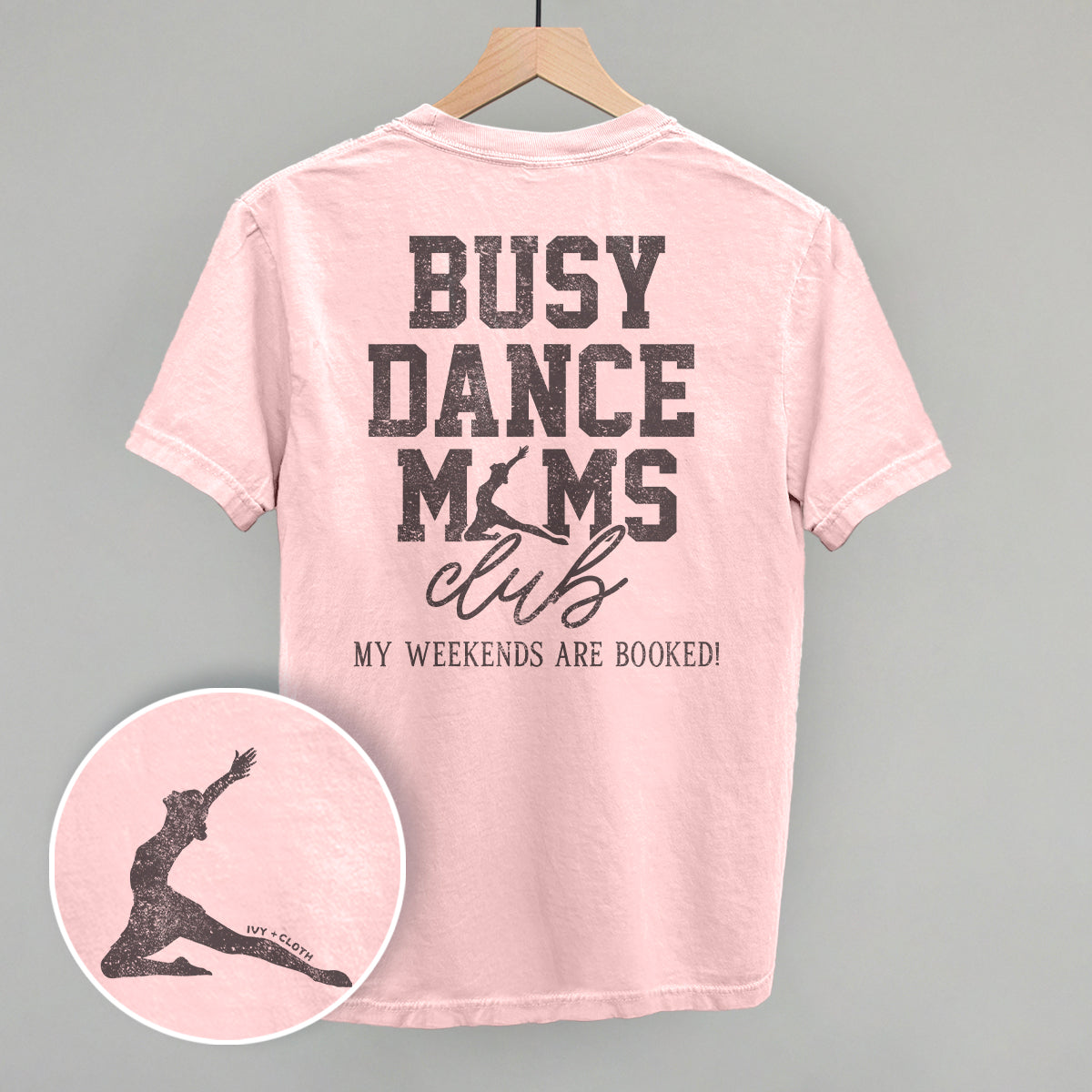 Busy Dance Moms Club (Back Print) - clothing by TeeHivey.com (Image 4)