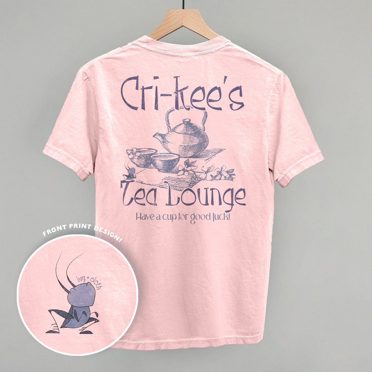 Cri-Kee's Tea Lounge (Back Print) - clothing by TeeHivey.com (Image 1)