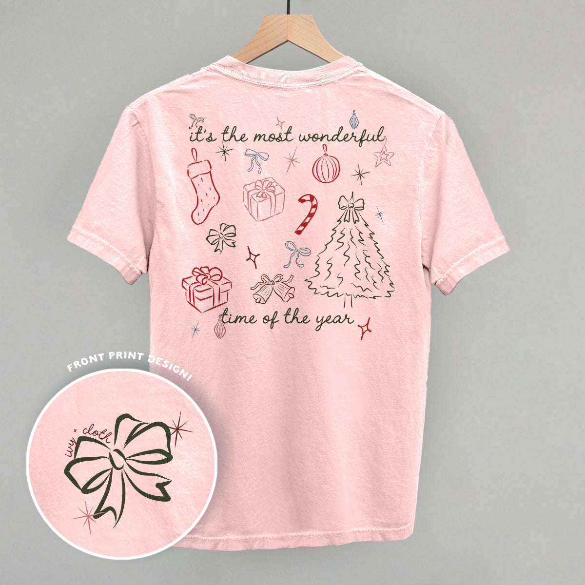 Wonderful Time Doodles (Back Print) - clothing by TeeHivey.com (Image 1)