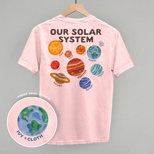 Our Solar System Doodles (Back Print) - clothing by TeeHivey.com (Image 1)