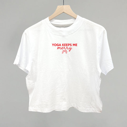 Yoga Keeps Me Merry - clothing by TeeHivey.com (Image 1)
