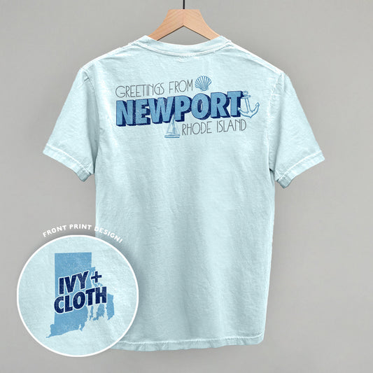 Greetings From Newport (Back Print)
