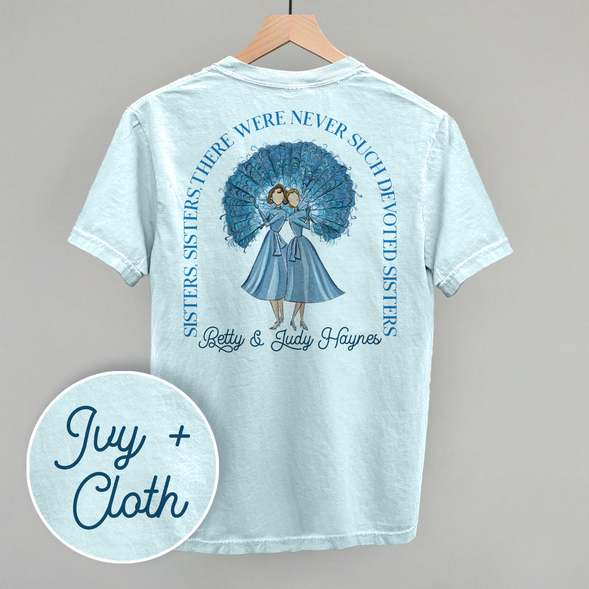 Sisters, Sisters (Back Print) - clothing by TeeHivey.com (Image 1)