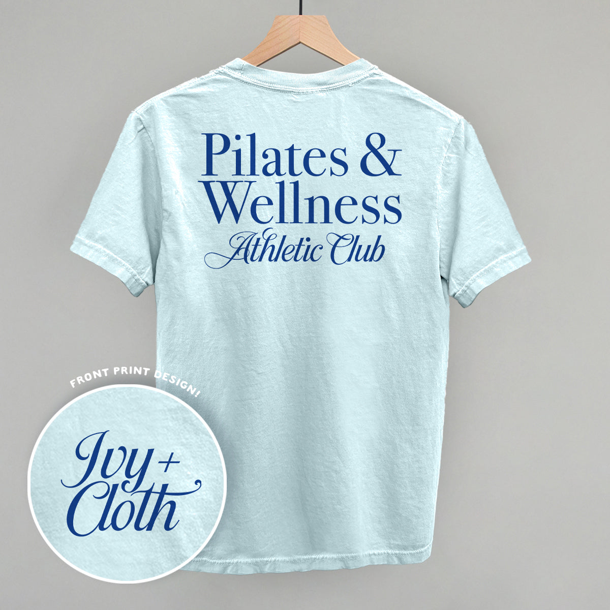 Pilates & Wellness Athletic Club (Back Print) - clothing by TeeHivey.com (Image 2)