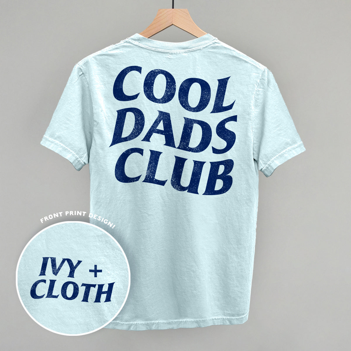 Cool Dads Club Blue (Back Print) - clothing by TeeHivey.com (Image 4)