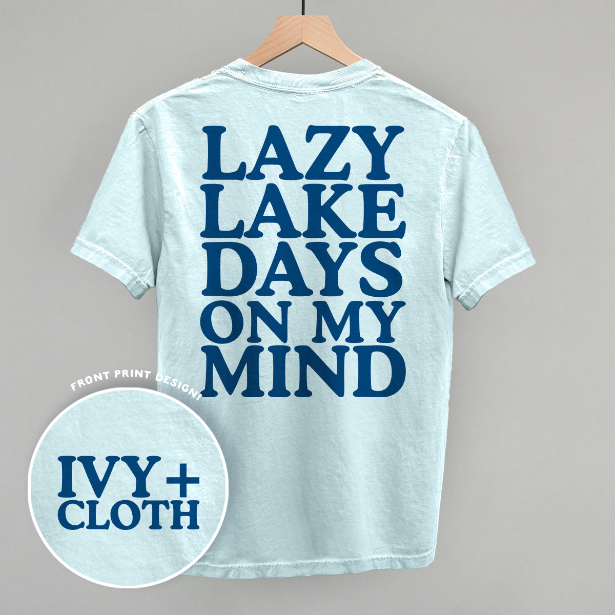 Lazy Lake Days (Back Print) - clothing by TeeHivey.com (Image 3)
