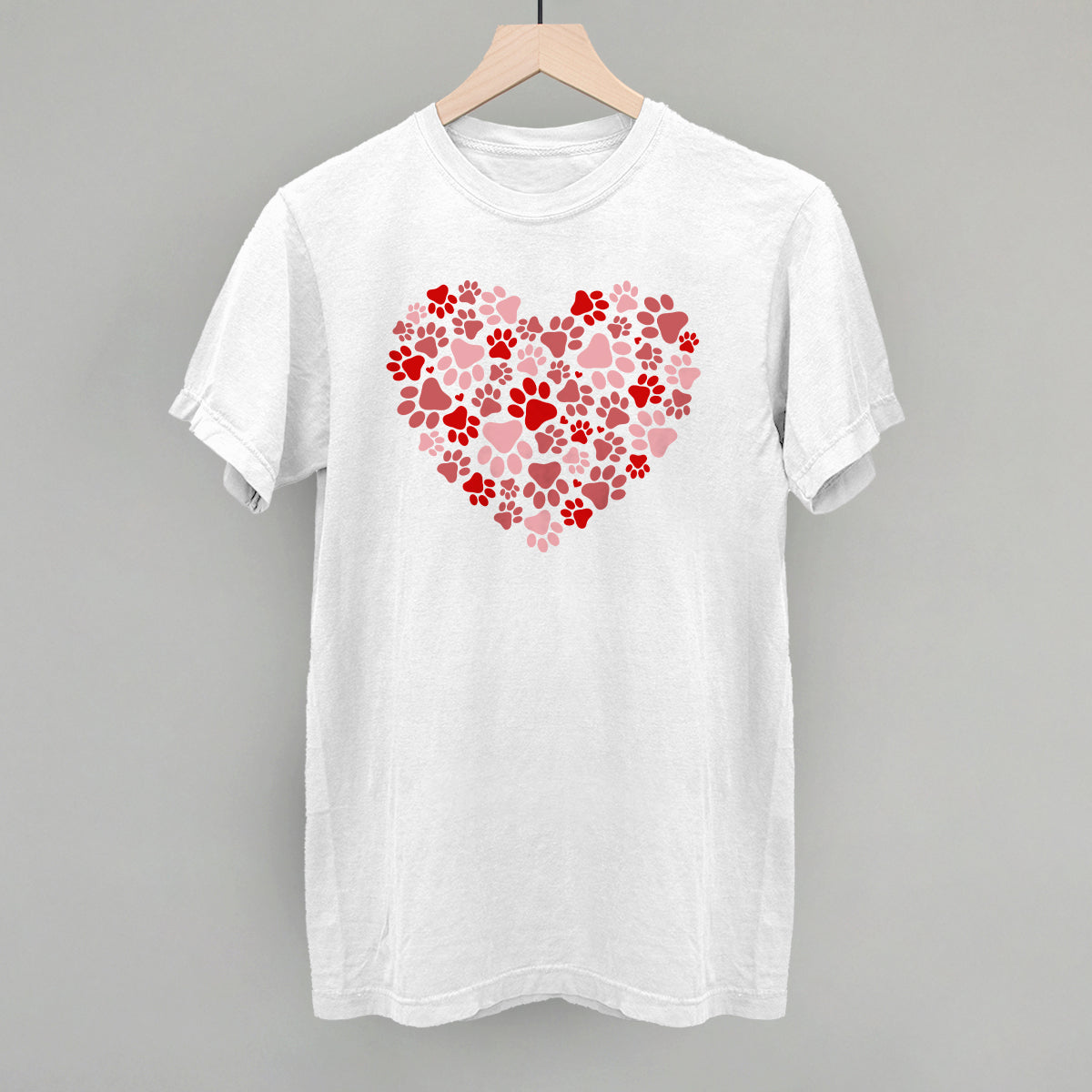 Paw Print Heart - clothing by TeeHivey.com (Image 5)