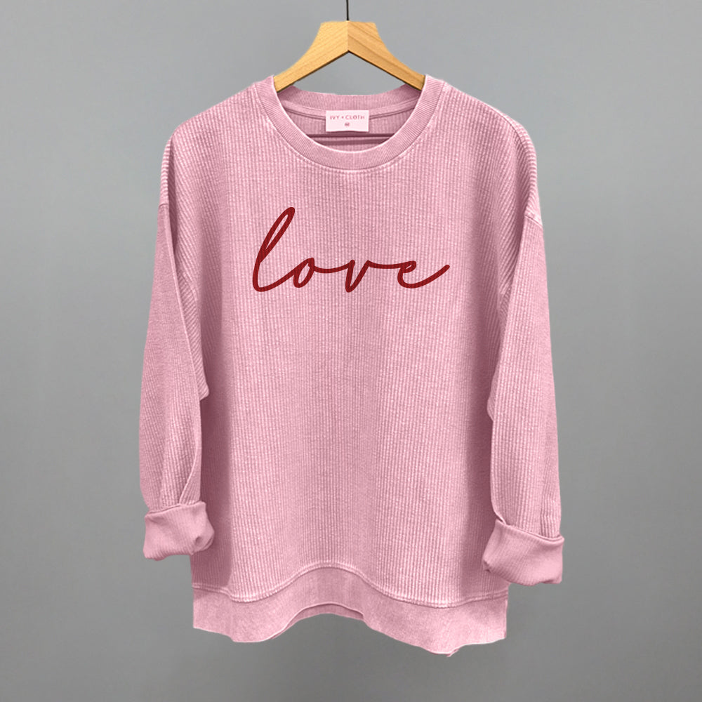Love (Script) - clothing by TeeHivey.com (Image 2)