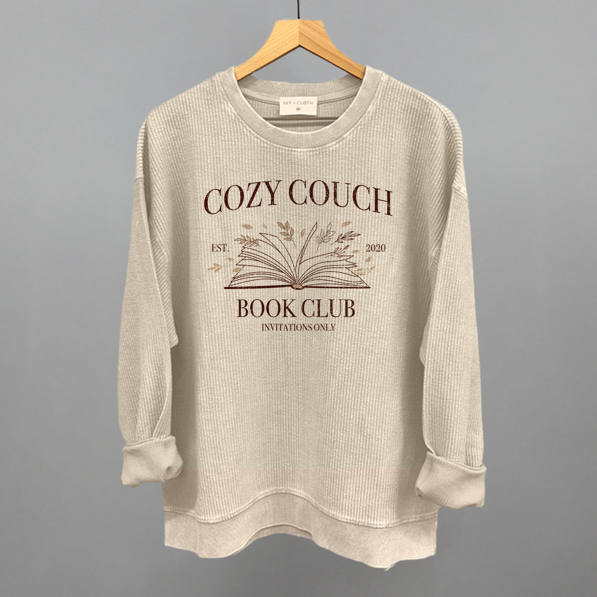 Cozy Couch Book Club - clothing by TeeHivey.com (Image 1)