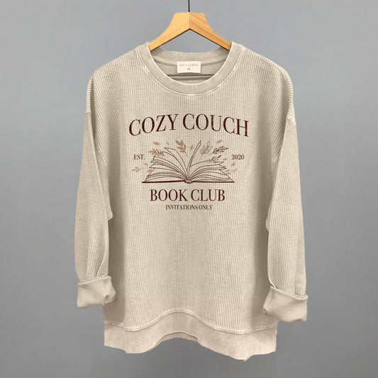 Cozy Couch Book Club - clothing by TeeHivey.com (Image 1)