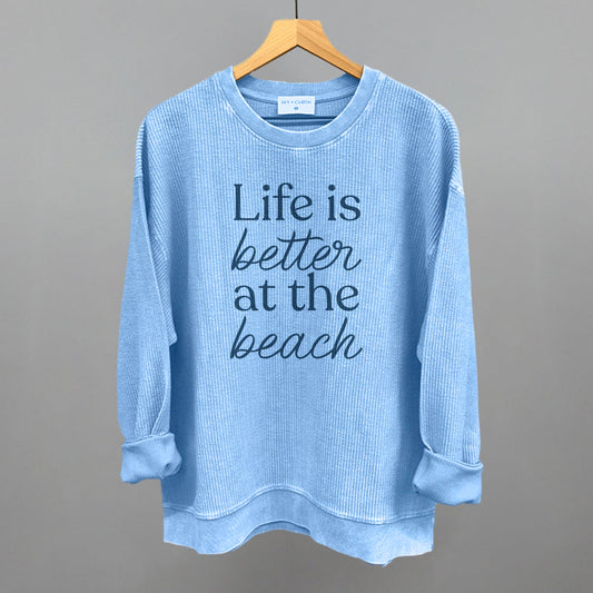 Life Is Better At The Beach - clothing by TeeHivey.com (Image 1)