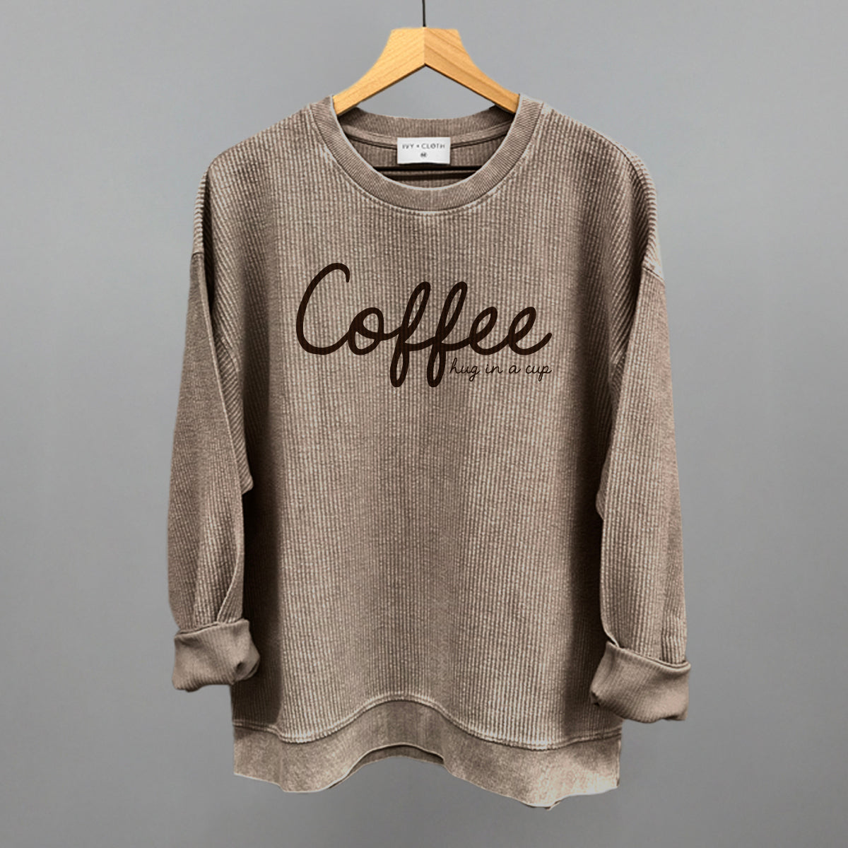 Coffee Hug In A Cup Script - clothing by TeeHivey.com (Image 2)