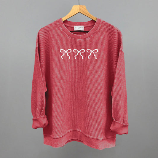 Bow Doodles (White) - clothing by TeeHivey.com (Image 1)
