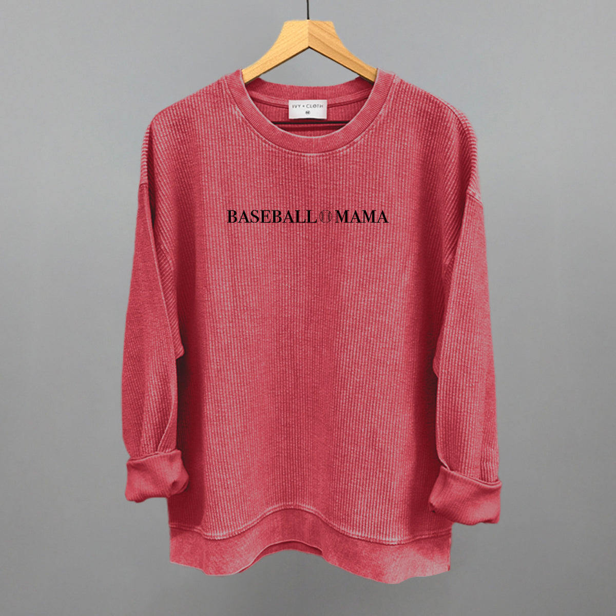Baseball Mama (Serif + Doodle) - clothing by TeeHivey.com (Image 1)