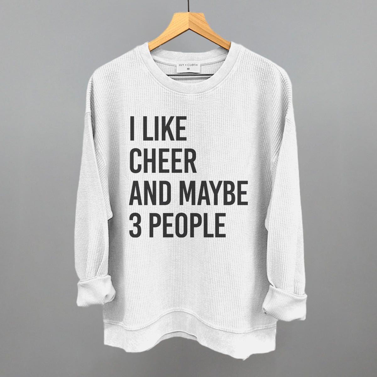 I Like Cheer And Maybe 3 People - clothing by TeeHivey.com (Image 4)
