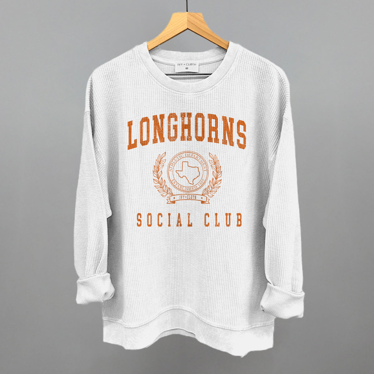 Longhorns Social Club - clothing by TeeHivey.com (Image 1)