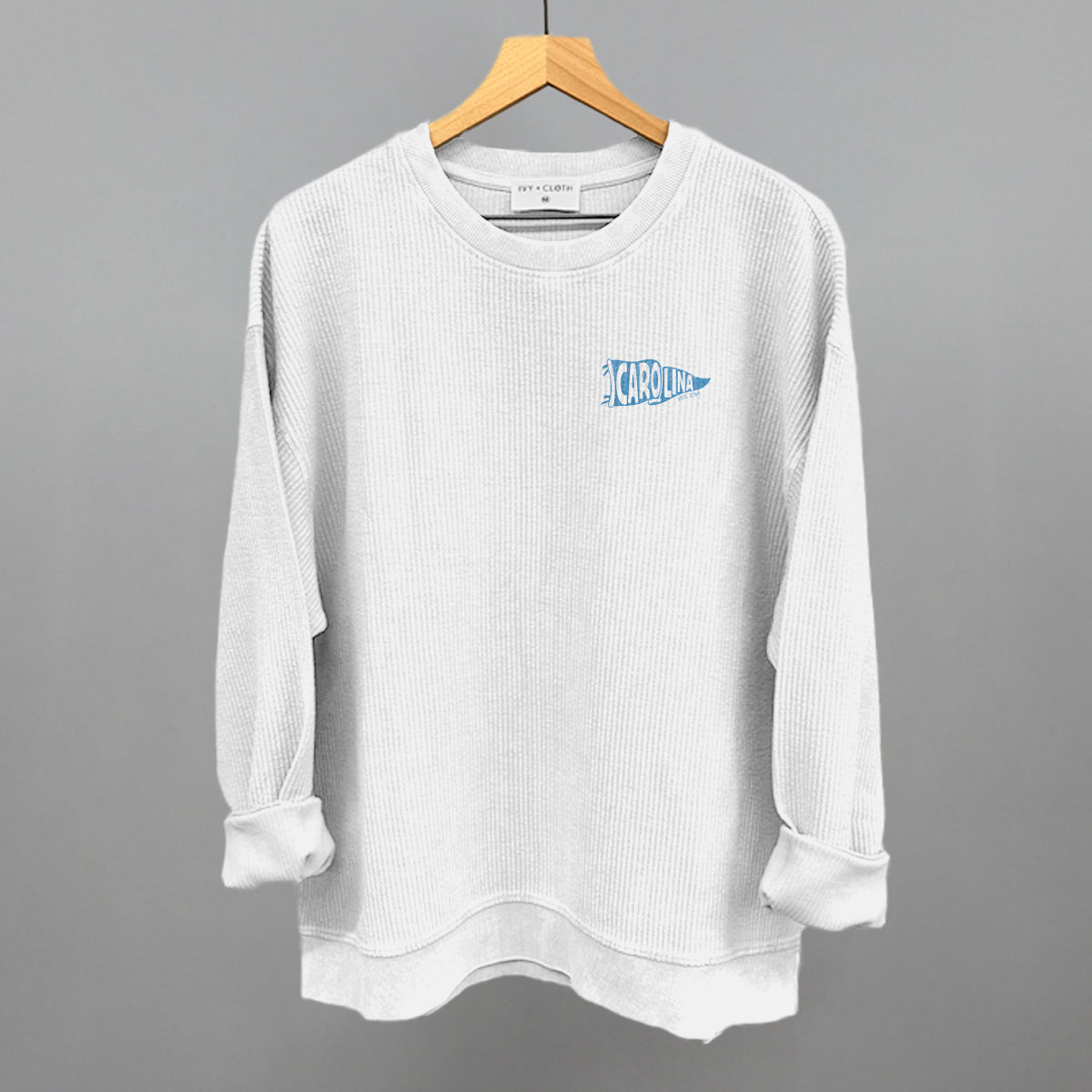 Carolina Pennant Flag (Left Chest) - clothing by TeeHivey.com (Image 1)