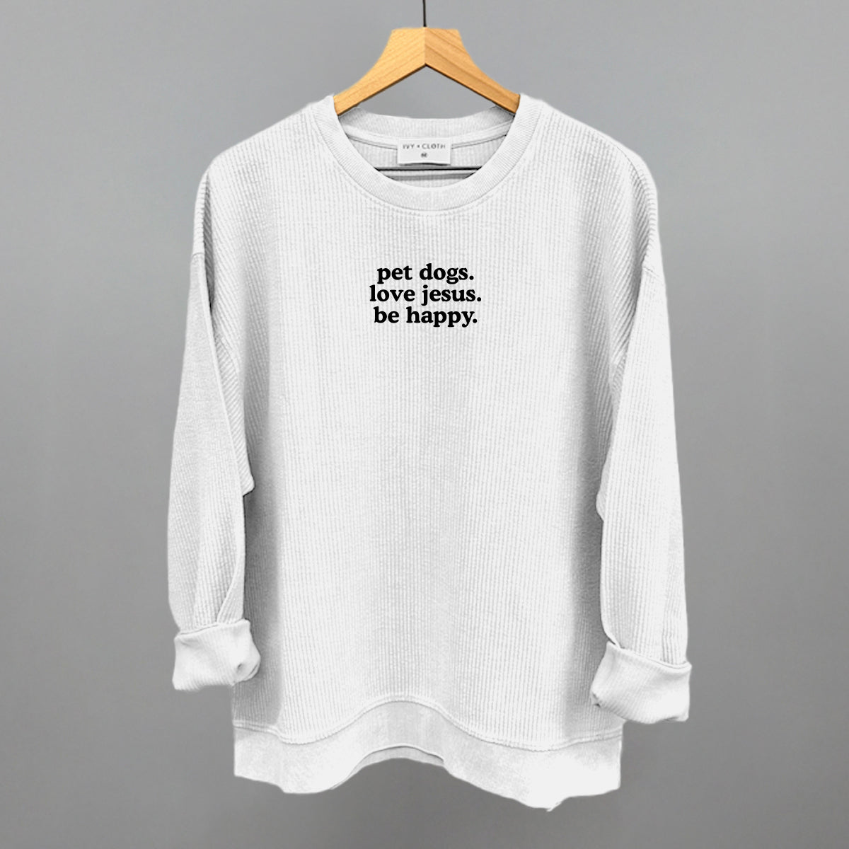 Pet Dogs, Love Jesus, Be Happy - clothing by TeeHivey.com (Image 2)