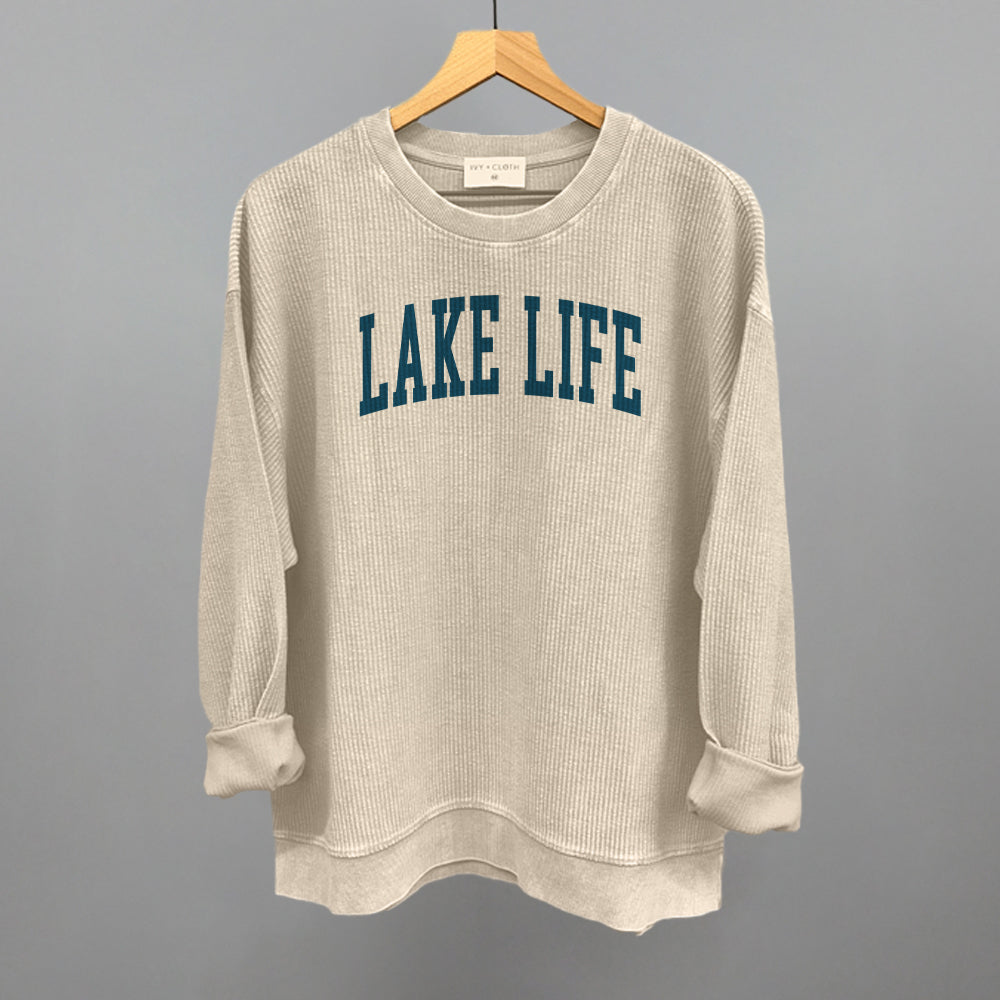 Lake Life Collegiate - clothing by TeeHivey.com (Image 1)