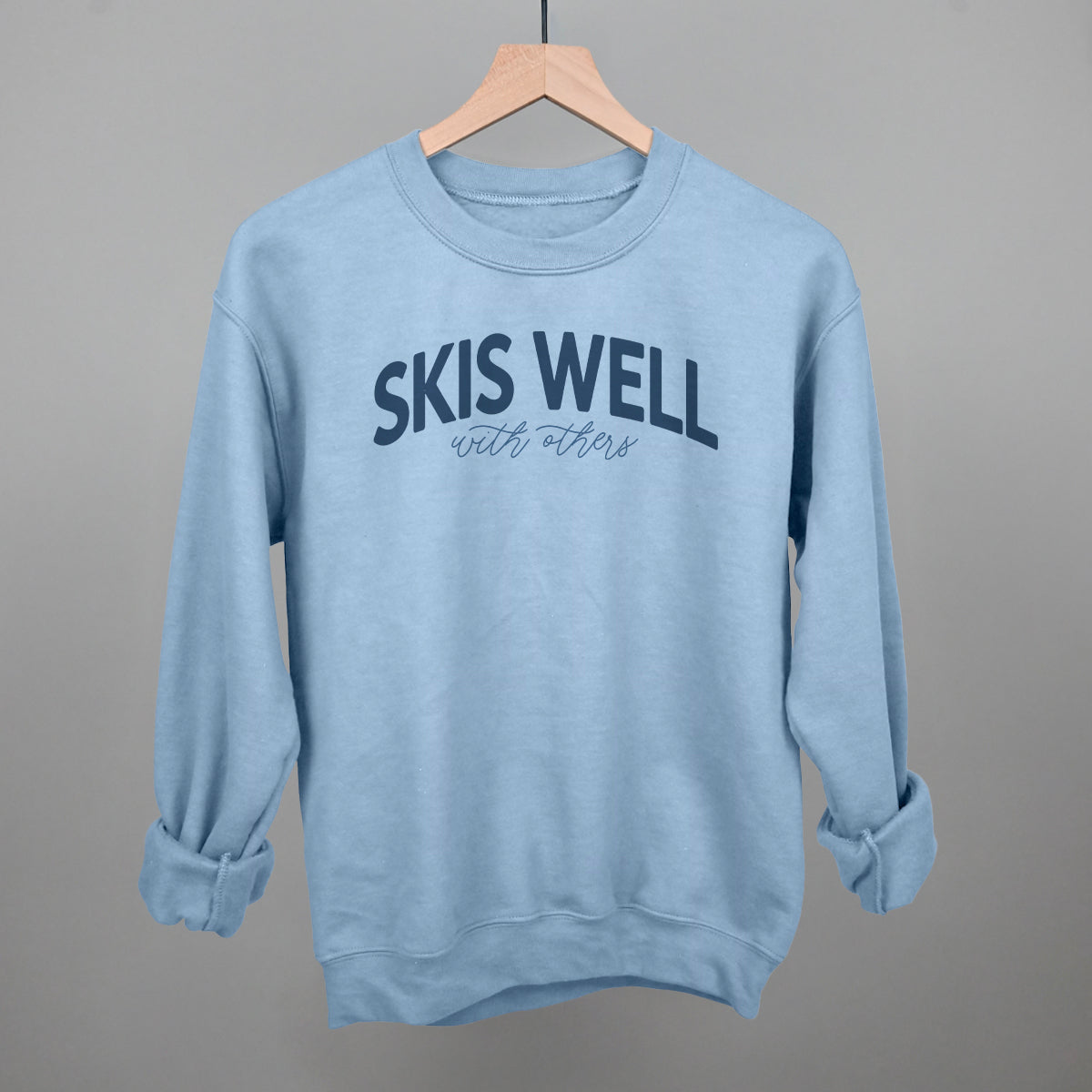Skis Well With Others - clothing by TeeHivey.com (Image 1)