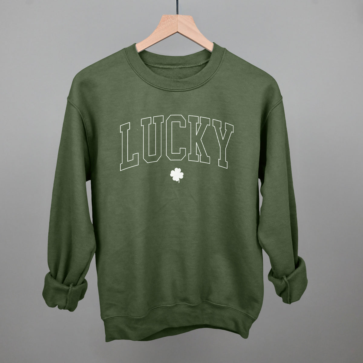 Lucky Clover (Collegiate) - clothing by TeeHivey.com (Image 1)