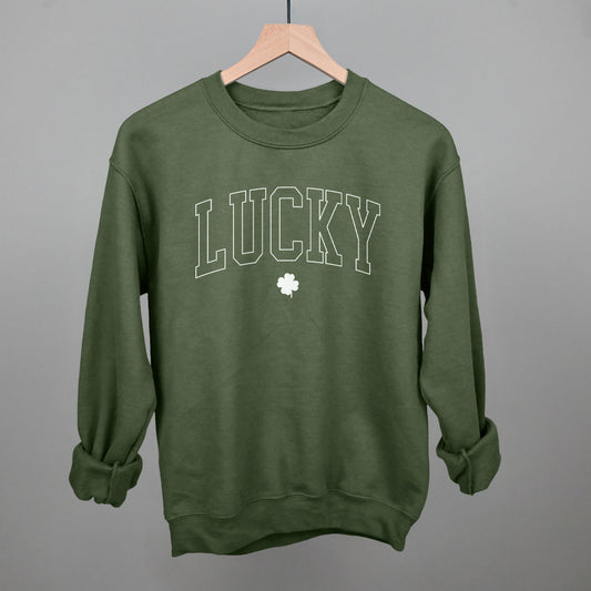 Lucky Clover (Collegiate) - clothing by TeeHivey.com (Image 1)