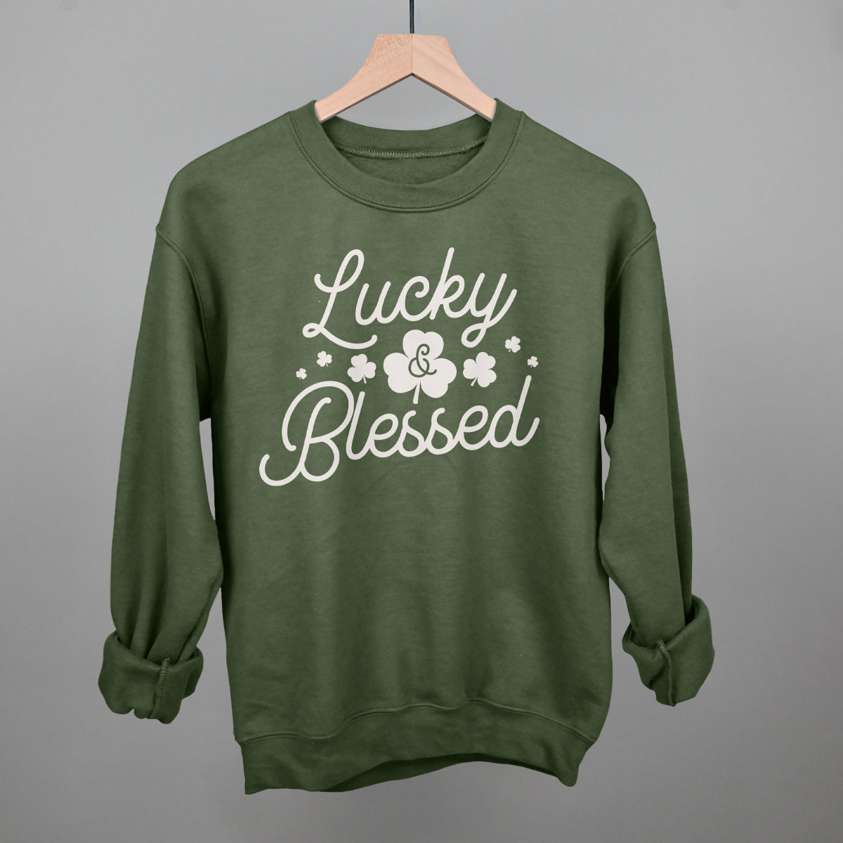 Lucky and Blessed - clothing by TeeHivey.com (Image 1)