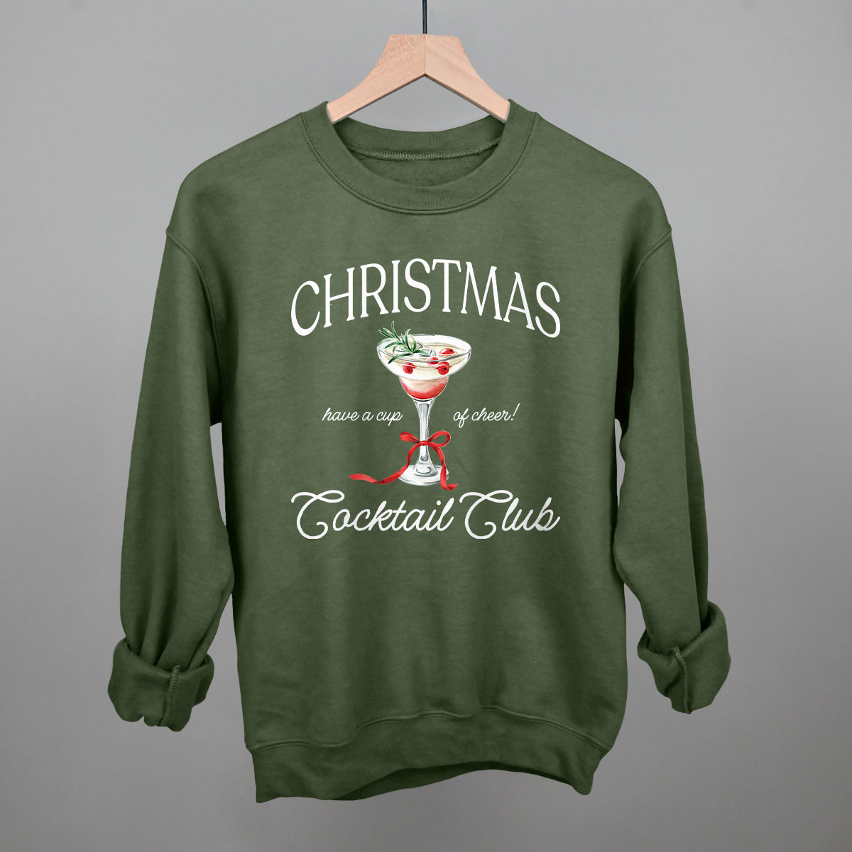 Christmas Cocktail Club - clothing by TeeHivey.com (Image 2)