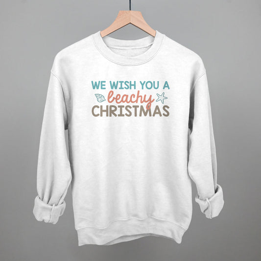 We Wish You A Beachy Christmas - clothing by TeeHivey.com (Image 1)