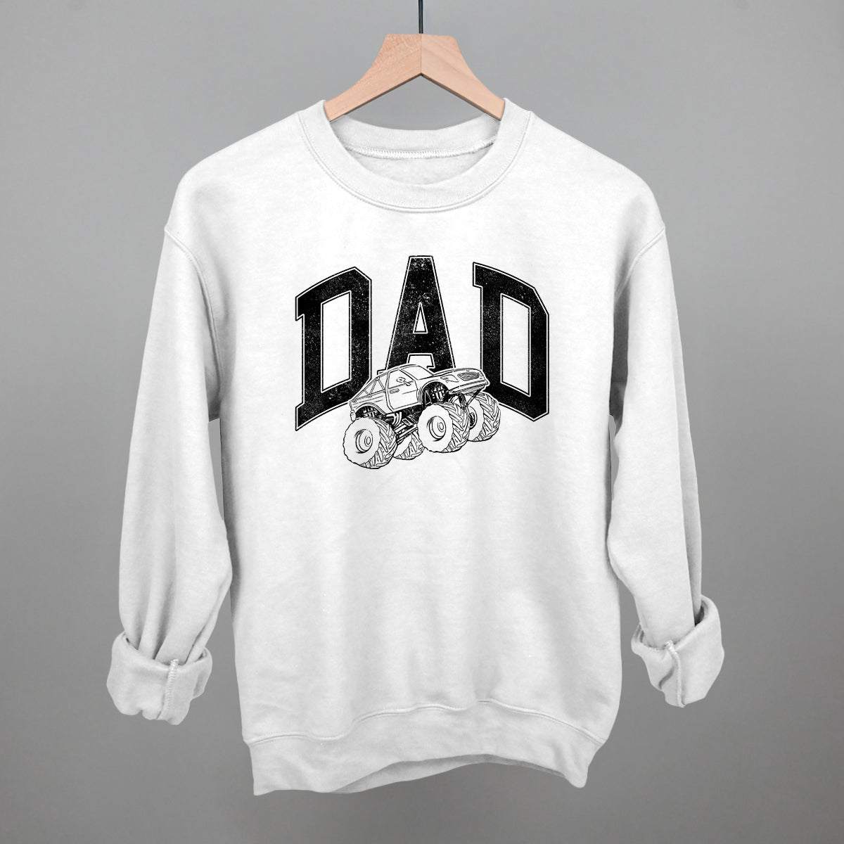 Dad Monster Truck Arch - clothing by TeeHivey.com (Image 5)