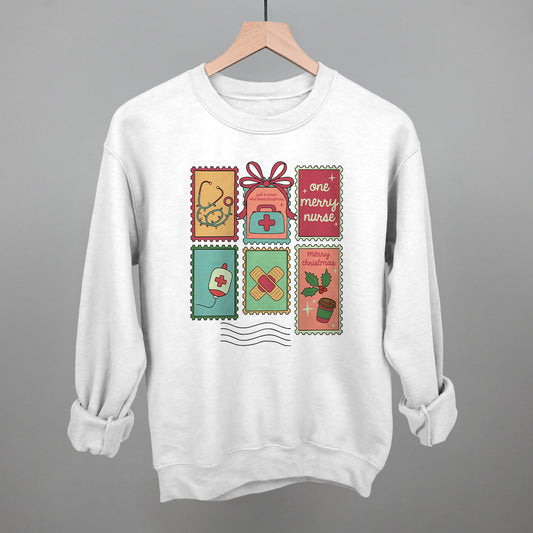 Christmas Nurse Stamps - clothing by TeeHivey.com (Image 1)