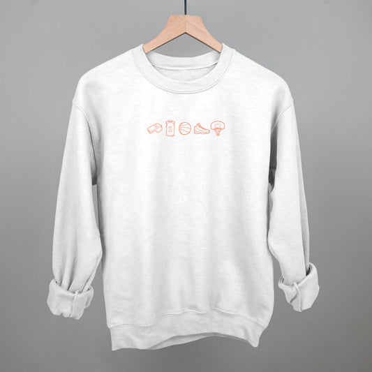 Basketball Icon Doodles - clothing by TeeHivey.com (Image 1)