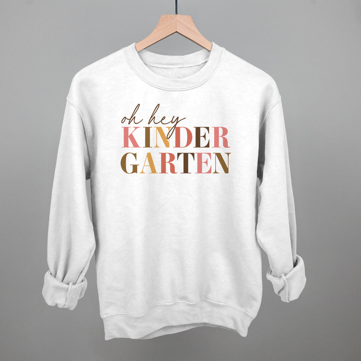 Oh Hey Kindergarten - clothing by TeeHivey.com (Image 1)