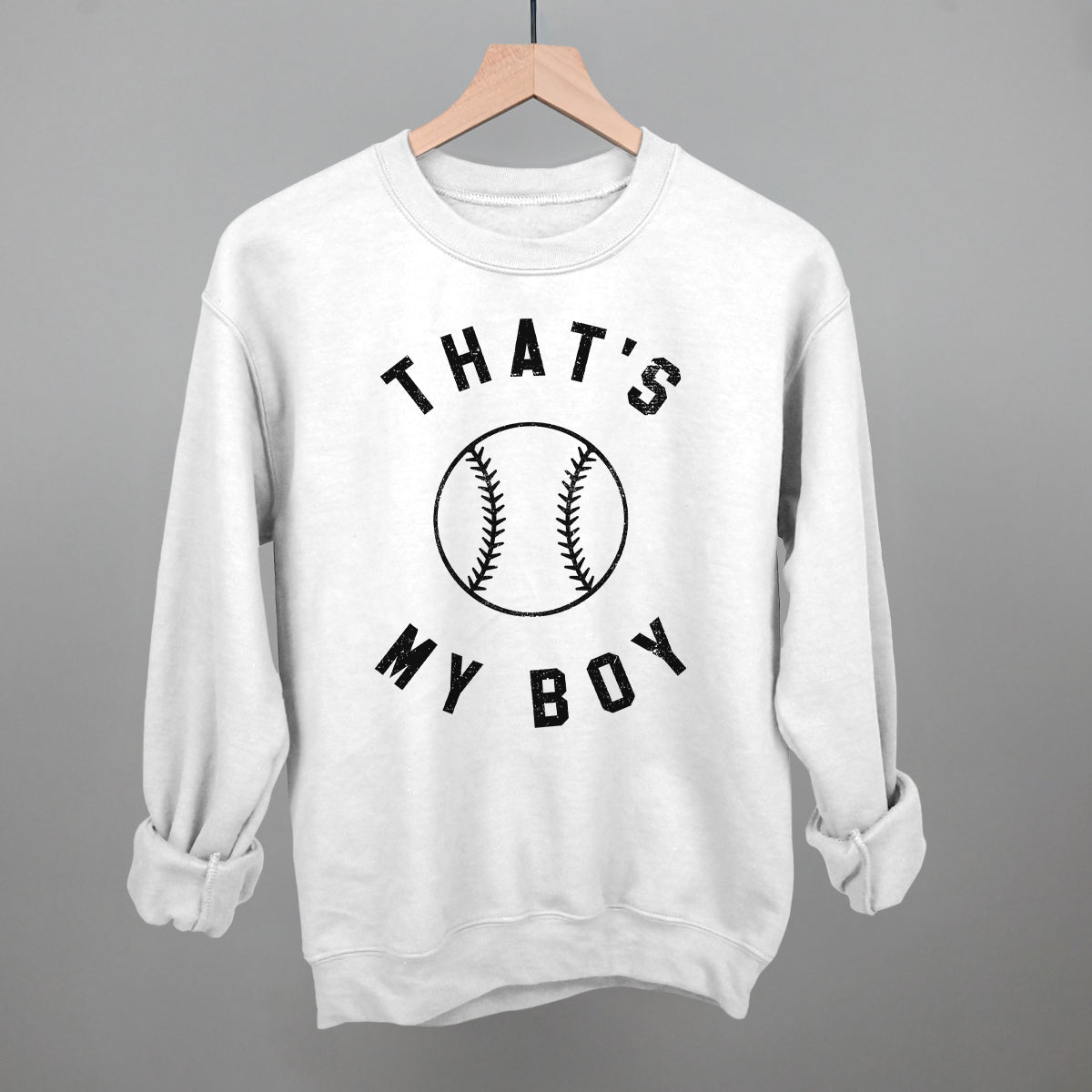 That's My Boy Baseball (Black} - clothing by TeeHivey.com (Image 2)