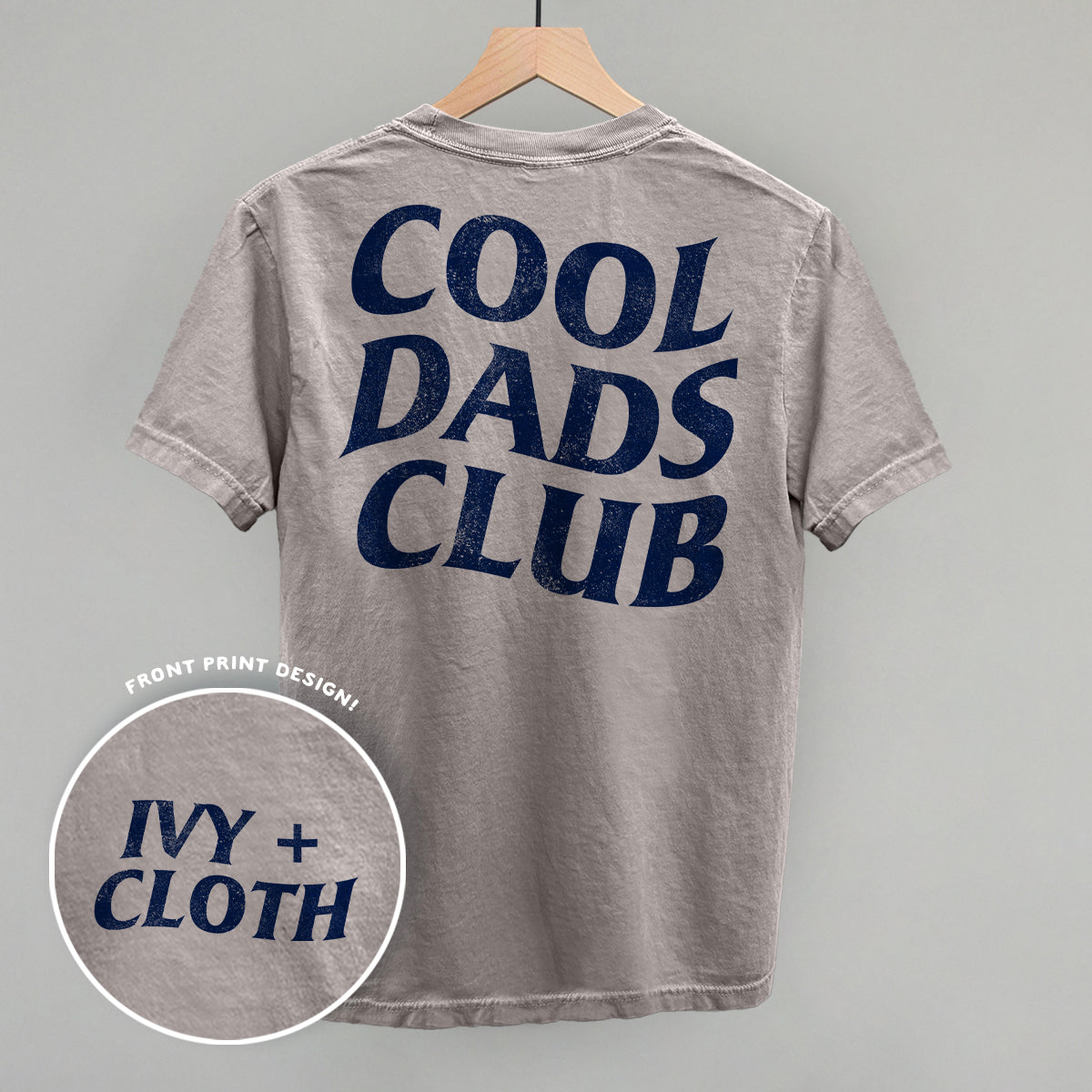 Cool Dads Club Blue (Back Print) - clothing by TeeHivey.com (Image 1)
