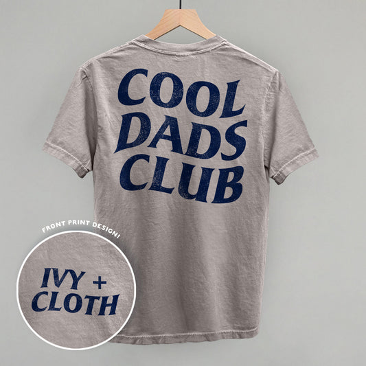 Cool Dads Club Blue (Back Print) - clothing by TeeHivey.com (Image 1)