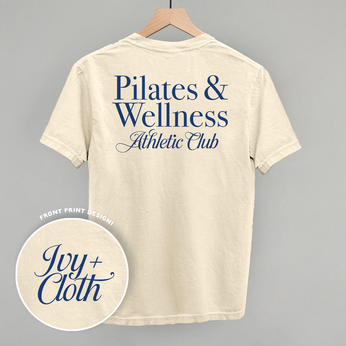 Pilates & Wellness Athletic Club (Back Print) - clothing by TeeHivey.com (Image 3)