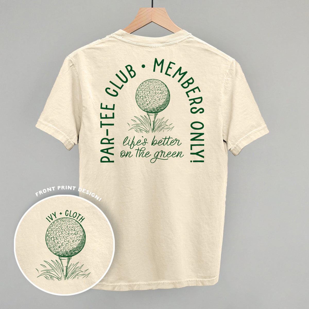 Par-Tee Club (Back Print) - clothing by TeeHivey.com (Image 3)