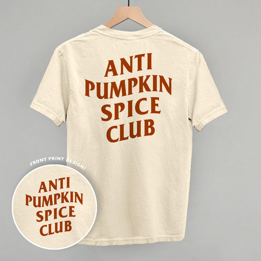 Anti Pumpkin Spice Club (Back Print) - clothing by TeeHivey.com (Image 1)